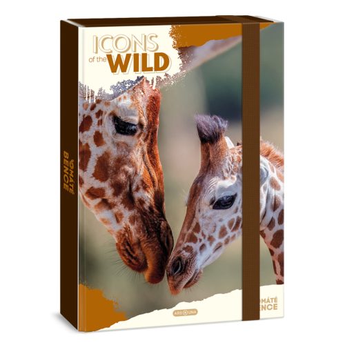 Ars Una Máté Bence Icons of the Wild-Giraffes A/4 füzetbox
