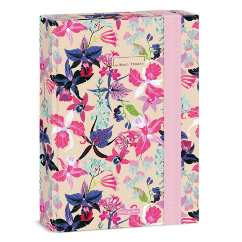 Ars Una Beach Flowers A/5 füzetbox