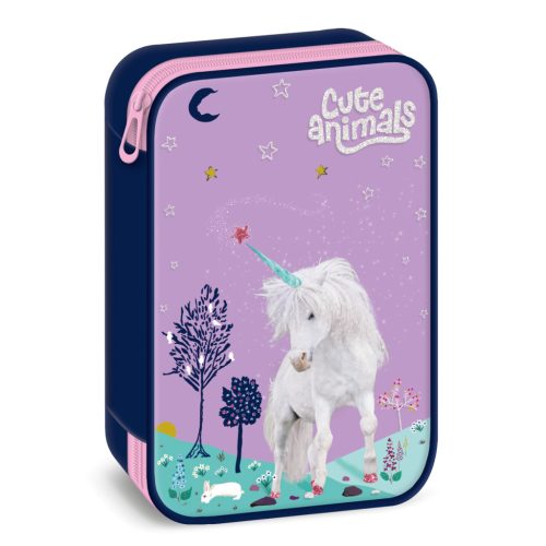 Ars Una Cute Animals-unicorn többszintes tolltartó