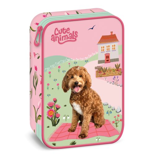 Ars Una Cute Animals-doggie többszintes tolltartó