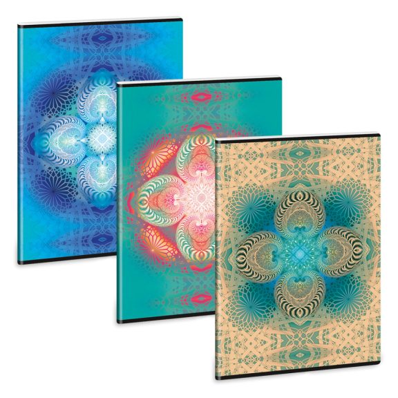 Ars Una Mandala Hope-mix A/4 extra kapcsos füzet-négyzethálós Ars Una Mandala Hope-mix A/4 extra kapcsos füzet-négyzethálós
