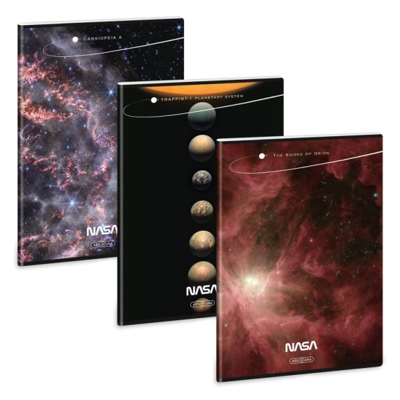 NASA A/4 extra kapcsos füzet-négyzethálós NASA A/4 extra kapcsos füzet-négyzethálós