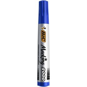   Alkoholos marker, 4,95 mm, kúpos, BIC "ECO 2000" kék