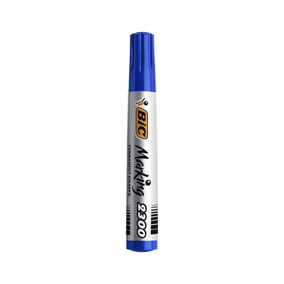 Alkoholos marker, 3,7-5,5 mm, vágott, BIC "ECO 2300" kék Alkoholos marker, 3,7-5,5 mm, vágott, BIC "ECO 2300" kék