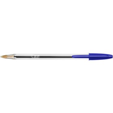 Golyóstoll, 0,32mm, kupakos, BIC "Cristal Original", kék