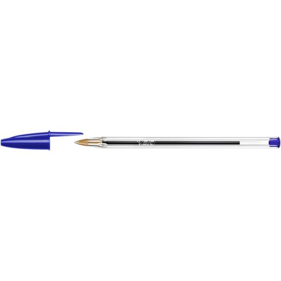 Golyóstoll, 0,32mm, kupakos, BIC "Cristal Original", kék Golyóstoll, 0,32mm, kupakos, BIC "Cristal Original", kék