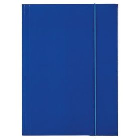   Gumis mappa, 15 mm, karton, A4, ESSELTE "Economy", sötétkék