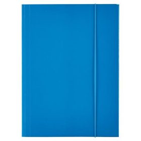   Gumis mappa, 15 mm, karton, A4, ESSELTE "Economy", kék