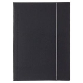   Gumis mappa, 15 mm, karton, A4, ESSELTE "Economy", fekete