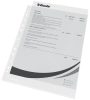 Genotherm, lefűzhető, A4, 35 mikron, narancsos felület, ESSELTE "Standard"