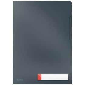   Genotherm, "L", A4, PP, LEITZ "Cosy Privacy", bársonyszürke