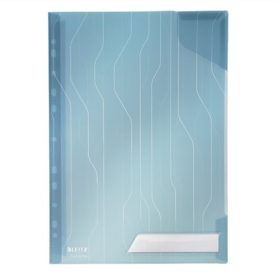   Genotherm, "L", lefűzhető, A4, 200 mikron, LEITZ "CombiFile", kék