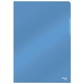   Genotherm, "L", A4, 150 mikron, víztiszta felület, ESSELTE "Luxus", kék