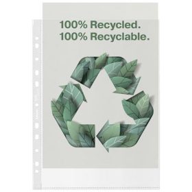   Genotherm, lefűzhető, A4, 70 mikron, narancsos felület, ESSELTE "Recycled"
