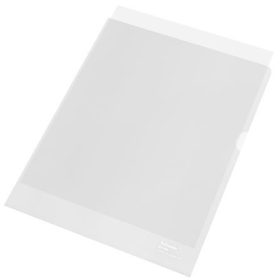   Genotherm, "L", A4, 100 mikron, narancsos felület, ESSELTE "Recycled"