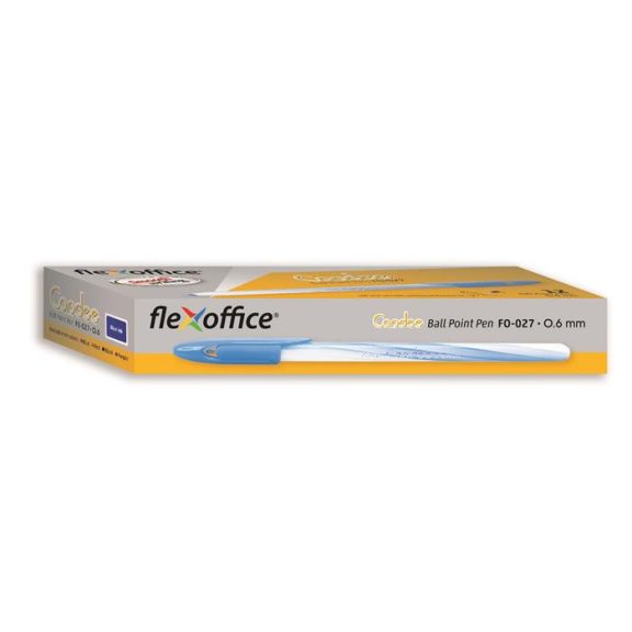 Golyóstoll, 0,3 mm, kupakos, FLEXOFFICE "Candee", piros Golyóstoll, 0,3 mm, kupakos, FLEXOFFICE "Candee", piros