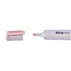   Szövegkiemelő, 1-4 mm, FLEXOFFICE "HL05 Eco Style", narancs