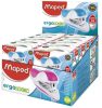 Tűzőgép, 24/6, 26/6, 12 lap, MAPED "Ergologic Mini", vegyes színek
