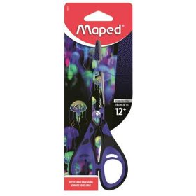 Olló, iskolai, 16 cm, MAPED "Deepsea Paradise"