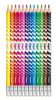Színes ceruza készlet, háromszögletű, radírozható, MAPED "Color'Peps Oops", 12 különböző szín
