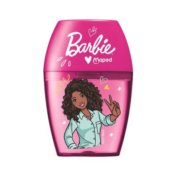 Hegyező, egylyukú, tartályos MAPED "Barbie Shaker"