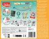 Fújós filctoll készlet, csíkozás, MAPED CREATIV "Blow pen Art"