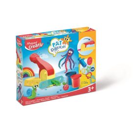   Gyurma és formázó készlet, 16 darabos, MAPED CREATIV "Pat Dough"