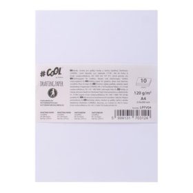 Rajzlap, famentes, A4, 120 g/m2, COOL BY VICTORIA