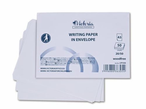 Írólap, famentes, A5, 20/50, COOL BY VICTORIA "Borítékos" 60g