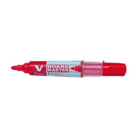   Táblamarker, 2,3 mm, kúpos, PILOT "V-Board Master", piros