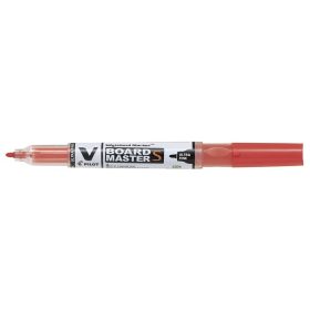   Táblamarker, 0,8 mm, UF, kúpos, PILOT "V-Board Master S", piros