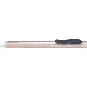   Radírstift, tolóbetétes, PENTEL "ZE11-A", fekete klip