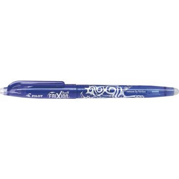   Rollertoll, 0,25 mm, törölhető, kupakos, PILOT "Frixion Ball", kék