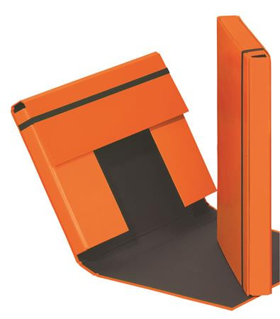 Füzetbox, A4, 40 mm, karton, PAGNA "Trend", narancssárga