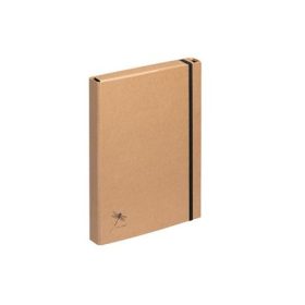   Füzetbox, A4, 40 mm, nátronpapír, PAGNA "Pur", barna