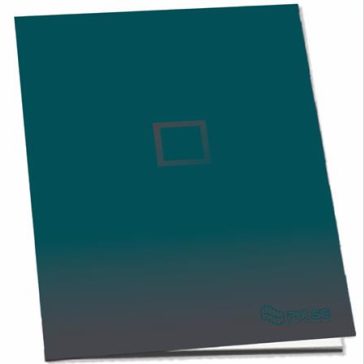   Füzet, tűzött, A4, kockás, 52 lap, PULSE "Dark Colours"