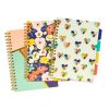 Spirálfüzet, B5, vonalas, 100 lap, PUKKA PAD "Floral Love Project Book", vegyes minta