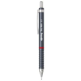   Nyomósirón, 0,5 mm, ROTRING "Tikky Retro", szürke