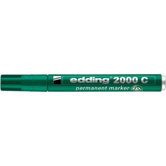 Alkoholos marker, 1,5-3 mm, kúpos, EDDING "2000", zöld Alkoholos marker, 1,5-3 mm, kúpos, EDDING "2000", zöld