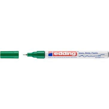 Lakkmarker, 0,8 mm, EDDING "780", zöld