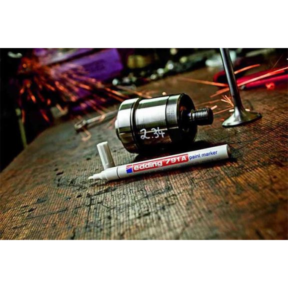 Lakkmarker, 1-2 mm, EDDING "791", fehér Lakkmarker, 1-2 mm, EDDING "791", fehér