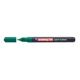 Lakkmarker, 1-2 mm, EDDING "791", zöld