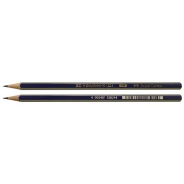   Grafitceruza, 4B, hatszögletű, FABER-CASTELL "Goldfaber"