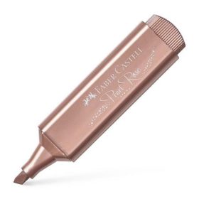   Szövegkiemelő, 1-5 mm, FABER-CASTELL "1546", metál rózsaszín