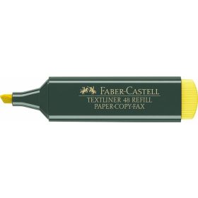   Szövegkiemelő, 1-5 mm, FABER-CASTELL, "Textliner 48", sárga