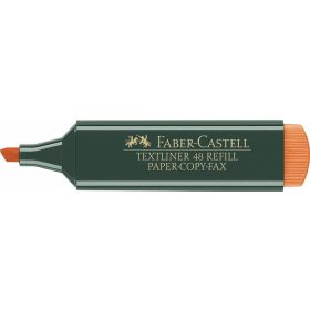   Szövegkiemelő, 1-5 mm, FABER-CASTELL, "Textliner 48", narancs