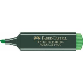   Szövegkiemelő, 1-5 mm, FABER-CASTELL, "Textliner 48", zöld