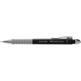  Nyomósirón, 0,5 mm, fekete tolltest, FABER-CASTELL "Apollo 2325"