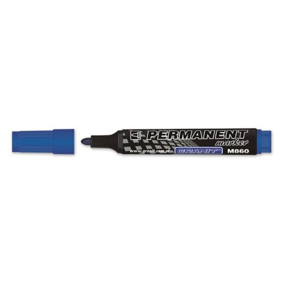 Alkoholos marker, 3-4 mm, kúpos, GRANIT "M860", kék Alkoholos marker, 3-4 mm, kúpos, GRANIT "M860", kék