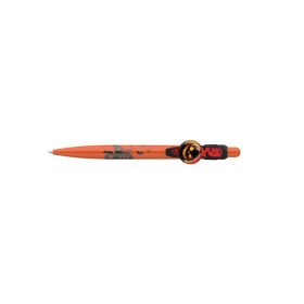   Golyóstoll, 0,8 mm, nyomógombos, narancssárga mintás tolltest, ICO "Halloween", kék